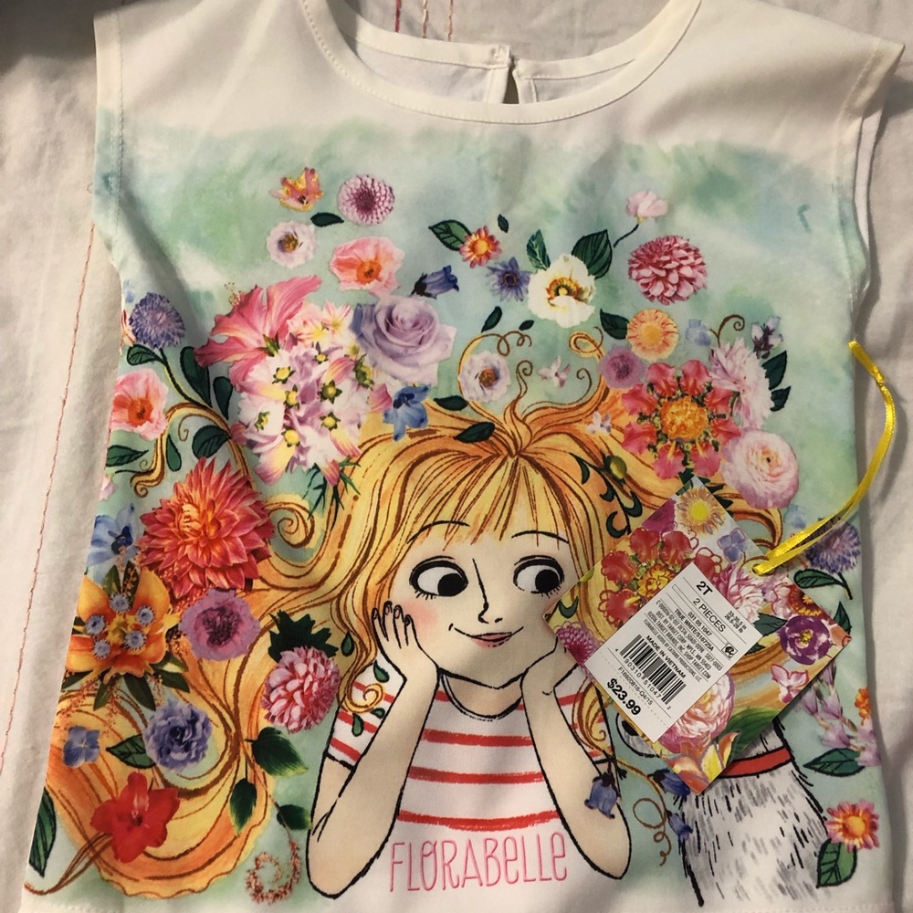 Florabelle toddler t shirt